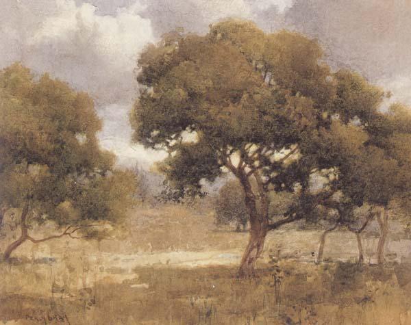 Percy Gray Early Meadow Landscape (mk42) oil painting image